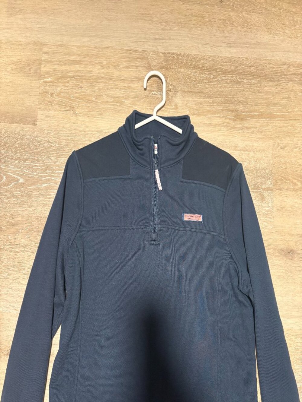Vineyard Vines Navy Quarter Zip Pullover Women's Medium